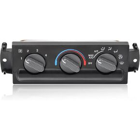 16250545 HVAC Heater Climate Control Module for Chevy 1999-2004 S10 2003-2005 Blazer, 1999-2002 GMC Sonoma, 2003-2004 Oldsmobile Bravada A/C Heater Control Panel Switch