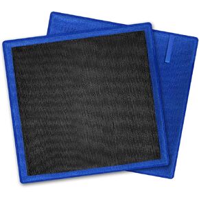 Clay Towel 2 Pack Clay Towel Auto Detailing 12"x12" Chamois Towel for Car Fine Grade Microfiber Car Clay Bar Towel Towel Clay Bar Alternative