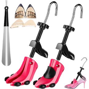 JJDPARTS Shoe Stretcher, Pair 4-Way Shoe Expander Widener Shoe Tree Extender for Women Men