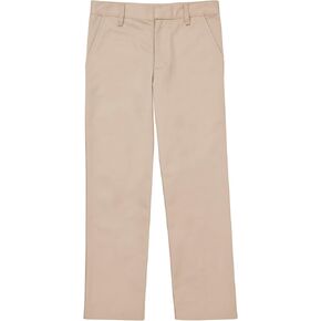 Classroom School Uniforms Big Kid Flat Front Pant CR003Y, 14, Khaki