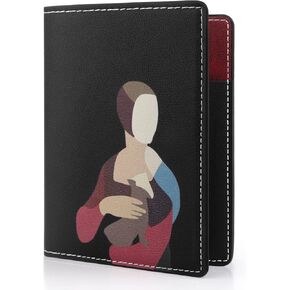 Lychii Passport Holder, Minimalist Aesthetic Design Passport Covers, Ultra Slim PU Leather Passport Travel Wallet Document Organizer for Women/Men in Kuwait