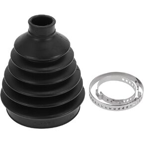 Outer CV Joint Boot Kit for Volvo S60 2011-2016 for Volvo S80 2007-2015 Strong Durable Constant Velocity Joint Boot No.30759413 W/Clamps Rubber 1 Set