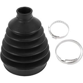 1 Set CV Joint Boot Kit for Toyota RAV4 2005-2020 for Toyota Camry 2002-2003 Outer Constant Velocity Joint Boot W/Clamps No.442842120 Black Rubber