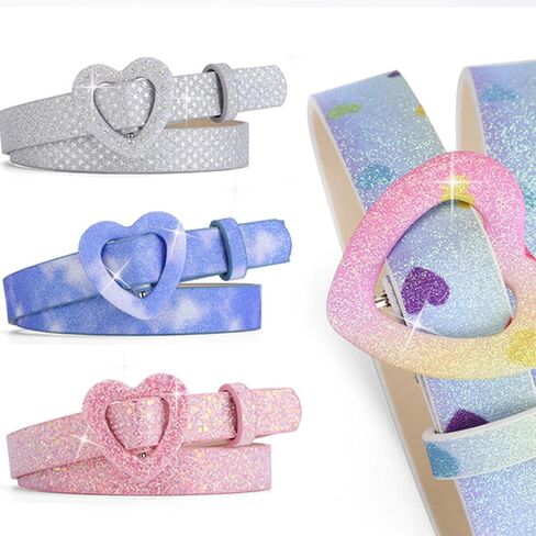 4 Pack Children's Leather Belt Girl Belt Size 6-12 Girl Dress Pants Jeans in Saudi Arabia