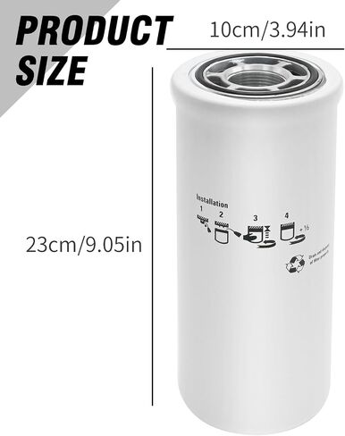 6668819 Hydraulic Filter, Replacement for Bobcat Excavators 435 430 E32, Replacement for Bobcat Skid Steer Loaders 641 642 643, Replaces 6598903 P163323 in Saudi Arabia