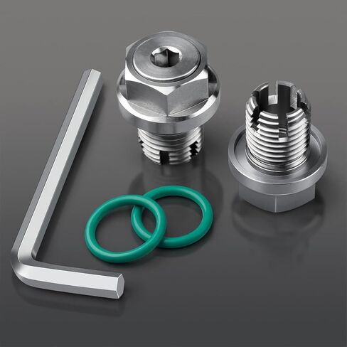 M14.1-1.5 x 15mm Oversize Piggyback Oil Drain Plug, Stainless Steel Self Tapping Oil Pan Thread Repair Kit in Saudi Arabia