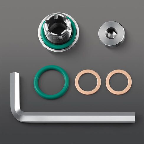 M14.1-1.5 x 15mm Oversize Piggyback Oil Drain Plug, Stainless Steel Self Tapping Oil Pan Thread Repair Kit in Saudi Arabia