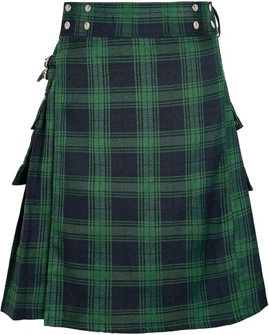 Kilt for Men Traditional Highland Tartan Utility Kilt Scottish Mens Kilt in Saudi Arabia