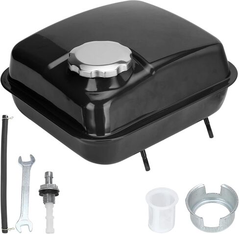 FVRITO Gas Fuel Tank with Stainsless Cap for Hemi Predator 212cc 196cc 5.5hp 6.5hp Coleman CT200u CT200u-ex BT200x KT196 Massimo Baja Warrior MB200 GX160 GX200 Mini Bike Go Kart Small Engine Parts in Kuwait