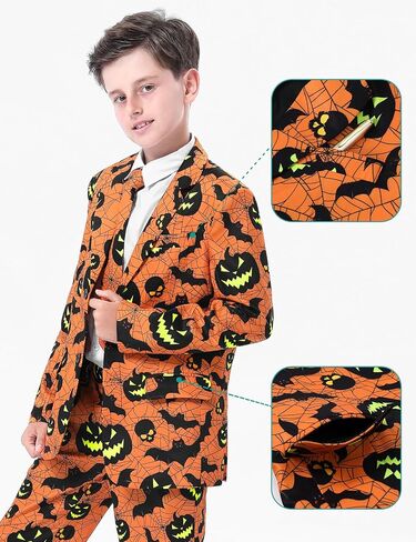 A&J DESIGN Boys Funny Print Suit for 6-14 Years in Kuwait