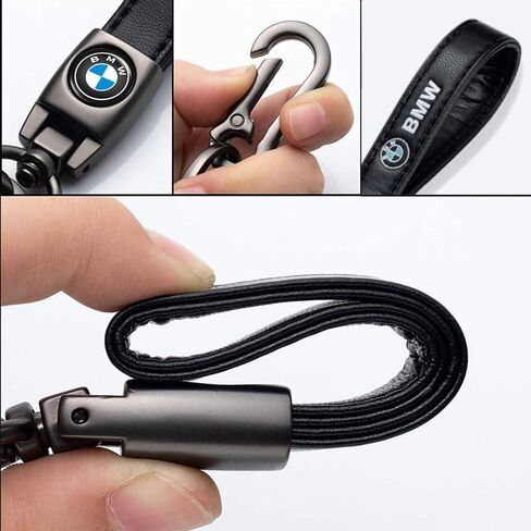 Key Chain Compatible with Car, SUV, Auto, Unisex Keyring for Car Accessories, Black in Saudi Arabia