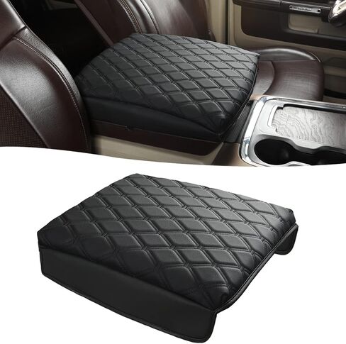 GIANT PANDA Center Console Cover Armrest Cover Cushion Fits Dodge RAM 1500 2500 3500 2009 2010 2011 2012 2013 2014 2015 2016 2017 2018, Scratch Resistant and Waterproof, Black in Saudi Arabia
