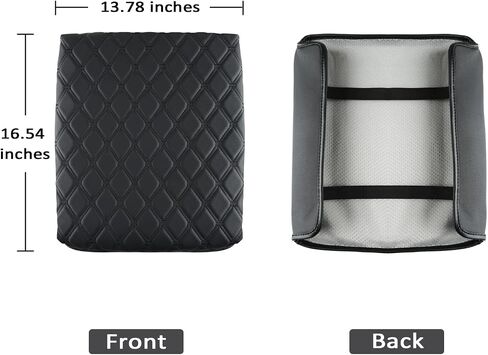 GIANT PANDA Center Console Cover Armrest Cover Cushion Fits Dodge RAM 1500 2500 3500 2009 2010 2011 2012 2013 2014 2015 2016 2017 2018, Scratch Resistant and Waterproof, Black in Saudi Arabia