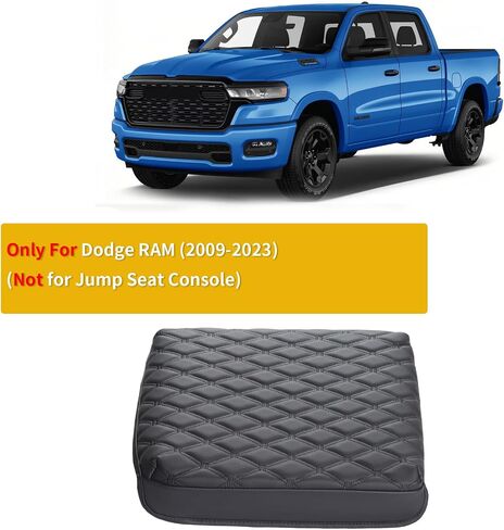 GIANT PANDA Center Console Cover Armrest Cover Cushion Fits Dodge RAM 1500 2500 3500 2009 2010 2011 2012 2013 2014 2015 2016 2017 2018, Scratch Resistant and Waterproof, Black in Saudi Arabia