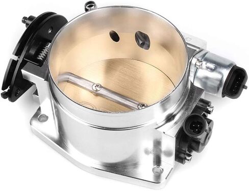 مجموعة جسم الخانق 92 مم من MUGE RACING مع مستشعر موضع الخانق TPS IAC لسيارة Chevy LSX LS LS1 LS2 LS3 LS6 LS7 أسود in Kuwait