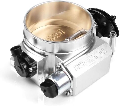 مجموعة جسم الخانق 92 مم من MUGE RACING مع مستشعر موضع الخانق TPS IAC لسيارة Chevy LSX LS LS1 LS2 LS3 LS6 LS7 أسود in Kuwait
