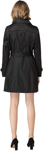NANJUN Women's Double-Breasted Trench Coat Classic Lapel Overcoat Slim Outerwear Waterproof Coat with Belt Buckle in Saudi Arabia