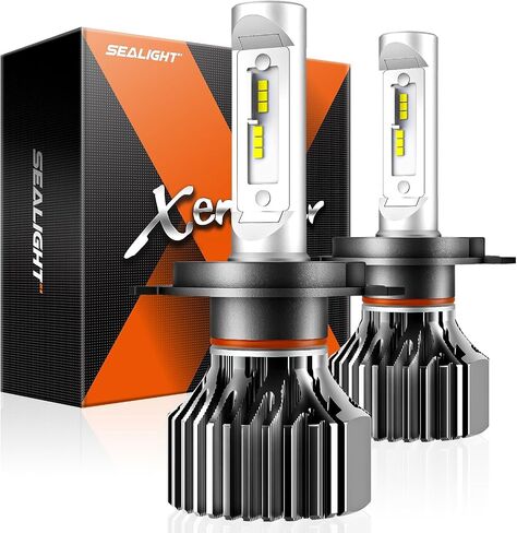 SEALIGHT H B3 Light Bulbs 6500K White, 28000LM 700% Super Bright 90 05 Fog Lights, Real 1:1 Mini Size with Fan, Non-polarity, No Adapter Required, Canbus ready, IP68, Pack of 2 in Saudi Arabia