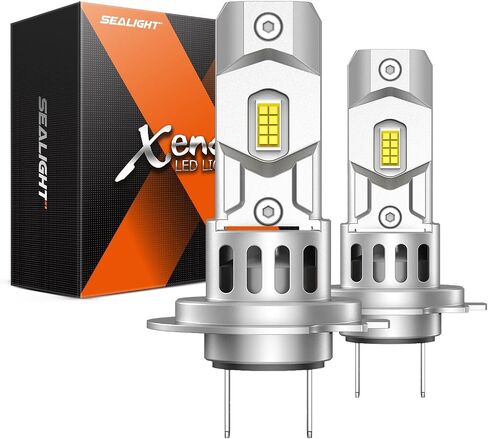 SEALIGHT H B3 Light Bulbs 6500K White, 28000LM 700% Super Bright 90 05 Fog Lights, Real 1:1 Mini Size with Fan, Non-polarity, No Adapter Required, Canbus ready, IP68, Pack of 2 in Saudi Arabia