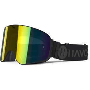 Havoc Racing Magnetic Frameless Goggles - For Motocross, Dirt Biking, Snowboarding, ATV, & UTV - UV Blocking Anti-Fog Goggles in Saudi Arabia