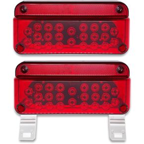 LED Trailer lights, RV Tail Lights LED, RV Brake Lights, RV Tail Lights Brake Stop Turn Trailer Lights, Camper Tail Lights with Red Reflex Trailer Tail Lights