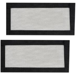 2 Pack Backseat Air Vent Cover Grilles Protector, Rear Seat Air Condition Flow Vent Grilles Covers Compatible with Tesla Model 3 Model Y