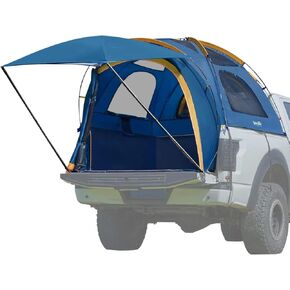 Quictent Pickup Truck Tent for 5.5-5.8'/6.0-6.3'/6.4-6.7'/8.0-8.2'/5.0-5.2' Bed, Waterproof PU2000mm 2-Person Sleeping Capacity Truck Bed Tent with Removable Awning, Rainfly ＆ Storage Bag Included
