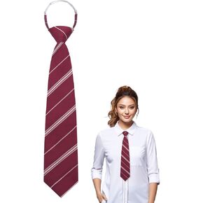Ties for Women, Black Tie for Women, Striped Womens Ties for Girls Boys School Graduation