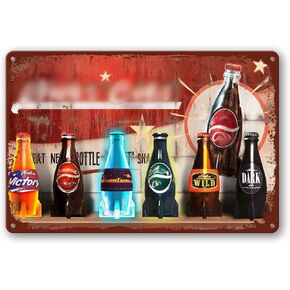 PSIAM Poster Metal Sign Vintage Tin Sign Art Home Accessories Vintage Metal Plaque Iron Painting Rusty Wall Decor Poster for Bar Kitchen Garage Restaurant Coffee Art 12 X 8 Inch