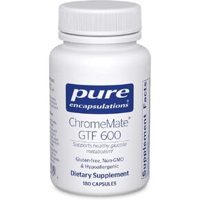 Pure Encapsulations ChromeMate GTF 600 | Supplement for Metabolism and Lean Muscle* | 180 Capsules
