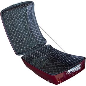 Advanblack Tour Pack Liners, Black Thread Stitching Liner King Tour Pack