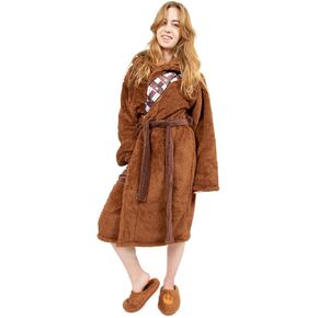 Star Wars Chewbacca Robe and Slipper Set for Adults | Small/Medium