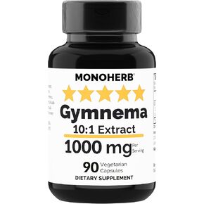 Gymnema Extract 1000 mg - 90 Vegetarian Capsules