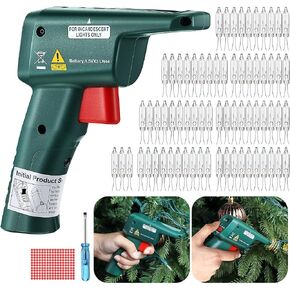 Christmas Light Repair Tool with 100 Replacement Bulbs, 6 in 1 Christmas Light Tester Complete Tool for Fixing Your Incandescent Xmas Holiday String Light Sets
