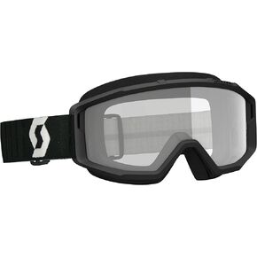 SCOTT 278598-1001043 Primal Clear Goggle, Black/Grey with Clear Lens