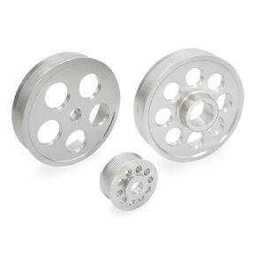 Lightweight Underdrive Pulley Kit for Acura/Honda Accord- 3 Piece CNC Machined Aluminum