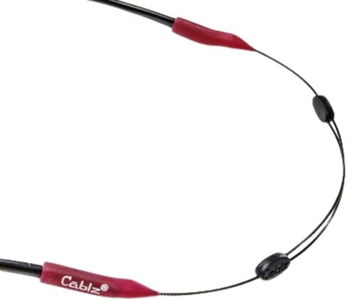 حزام تثبيت النظارات القابل للتعديل من Cablz Colorz Zipz | خفيف الوزن، منخفض المستوى، مطلي بالفولاذ المقاوم للصدأ، مقاس 14 بوصة in Kuwait