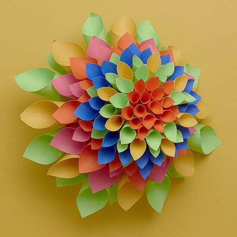 ترو-راي® ورق بناء ثقيل الوزن، 10 الوان متنوعة، 9 انش × 12 انش، 40 ورقة in Kuwait