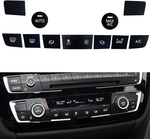 for BMW F30 A/C Climate Control Panel Fan Speed Button Replacement,Heater Climate Switch Button for BMW 1 Series F20/F21,2 Series F22/F23,3 Series F30/F31/F34/F35,4 Series F32/F33/F36 in Kuwait