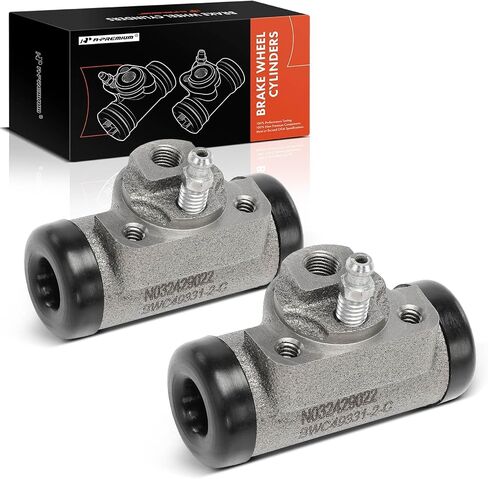 A-Premium Rear Drum Brake Wheel Cylinder Compatible with Select Ford and Mercury Models - Mustang 1964-1970, Maverick 1970-1972, Falcon 1966, Comet 1965/1971-1972, Cyclone 1964, 2-PC Set in Saudi Arabia