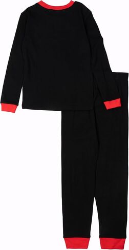 Marvel Boys' 2-Piece Snug-fit Cotton Holiday Pajama Set, Soft & Cute for Kids in Saudi Arabia