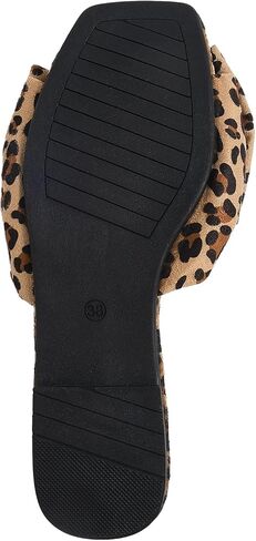 صنادل GORGLITTER النسائية المسطحة ذات القوس المفتوح عند الأصابع سهلة الارتداء in Kuwait