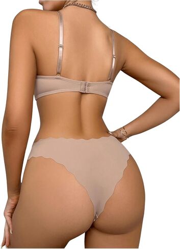 SOLY HUX Lingerie Sets for Women Sexy Matching Bra and Panty Sets 2 Piece Underwire Underwear in Saudi Arabia