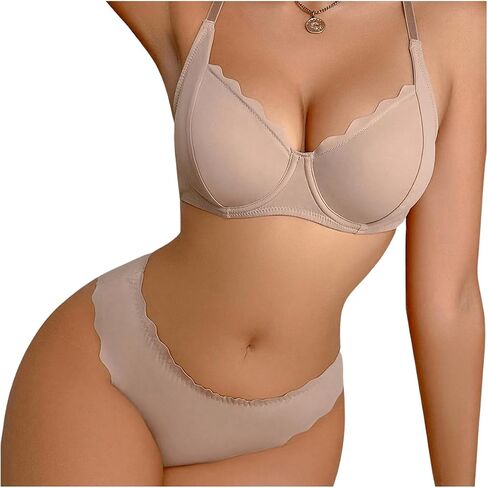 SOLY HUX Lingerie Sets for Women Sexy Matching Bra and Panty Sets 2 Piece Underwire Underwear in Saudi Arabia