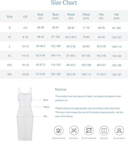 Popilush Maxi Womens Shapewear Dress Long Dresses Built-in Bra Slip with Adjustable Straps Bodycon Tube in Kuwait