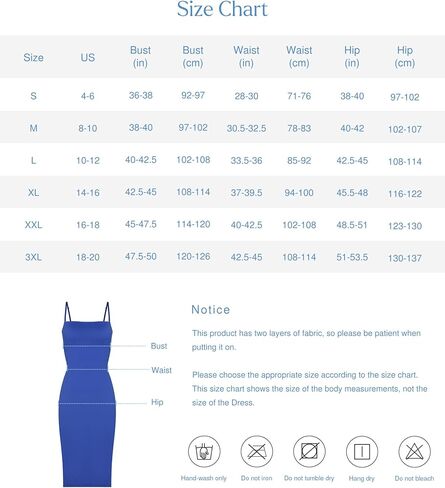 Popilush Maxi Womens Shapewear Dress Long Dresses Built-in Bra Slip with Adjustable Straps Bodycon Tube in Kuwait