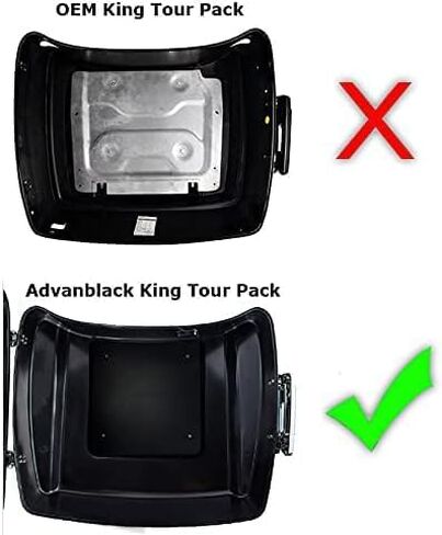 Advanblack Tour Pack Liners, Black Thread Stitching Liner King Tour Pack in Kuwait