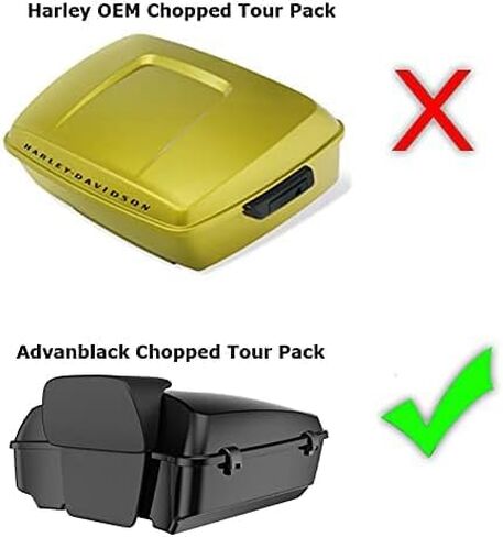 Advanblack Tour Pack Liners, Black Thread Stitching Liner King Tour Pack in Kuwait