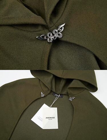 Medieval Hooded Cloak, Halloween Renaissance Costume, Viking Style, Ranger and Elven Unisex Cape in Saudi Arabia