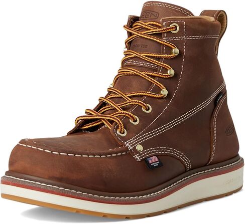 KEEN Utility men's Liberty 6" Waterproof Boot (Carbon-fiber Toe) Industrial in Saudi Arabia